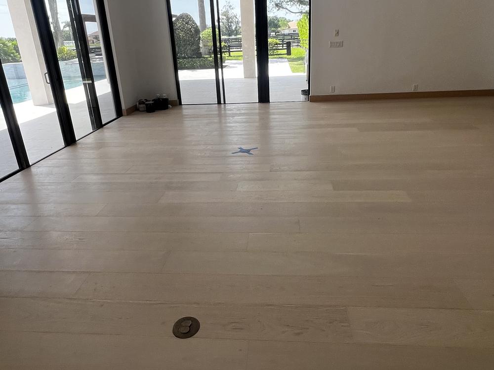 New Hardwood Flooring Installation by Palm Beach Floors