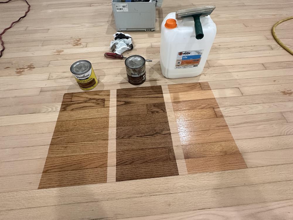 Hardwood Floor Staining by Palm Beach Floors